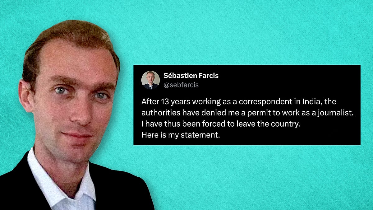 सेबेस्टियन फार्सिस साल 2011 से भारत में पत्रकारति कर रहे थे. 