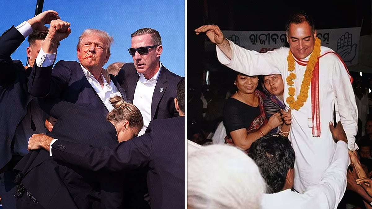 Donald Trump; Rajiv Gandhi