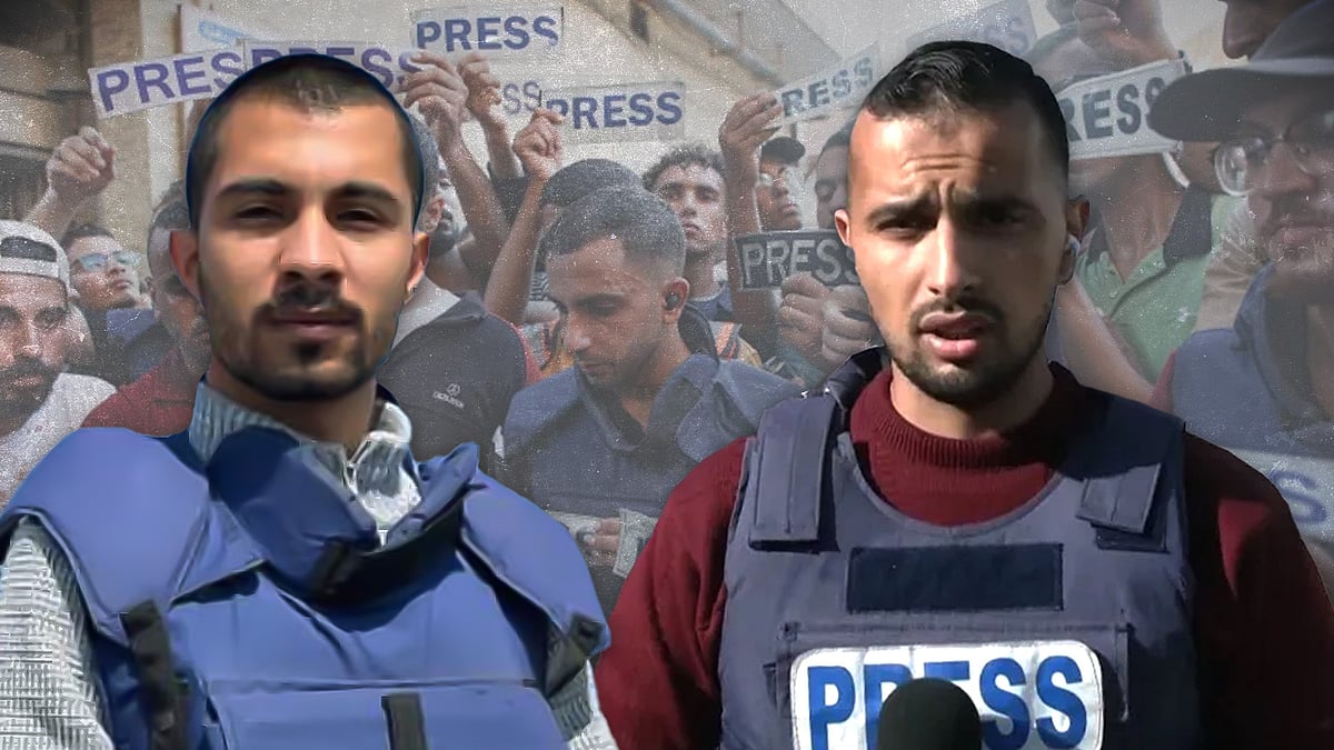 Ismail al-Ghoul and Rami al-Rifi.