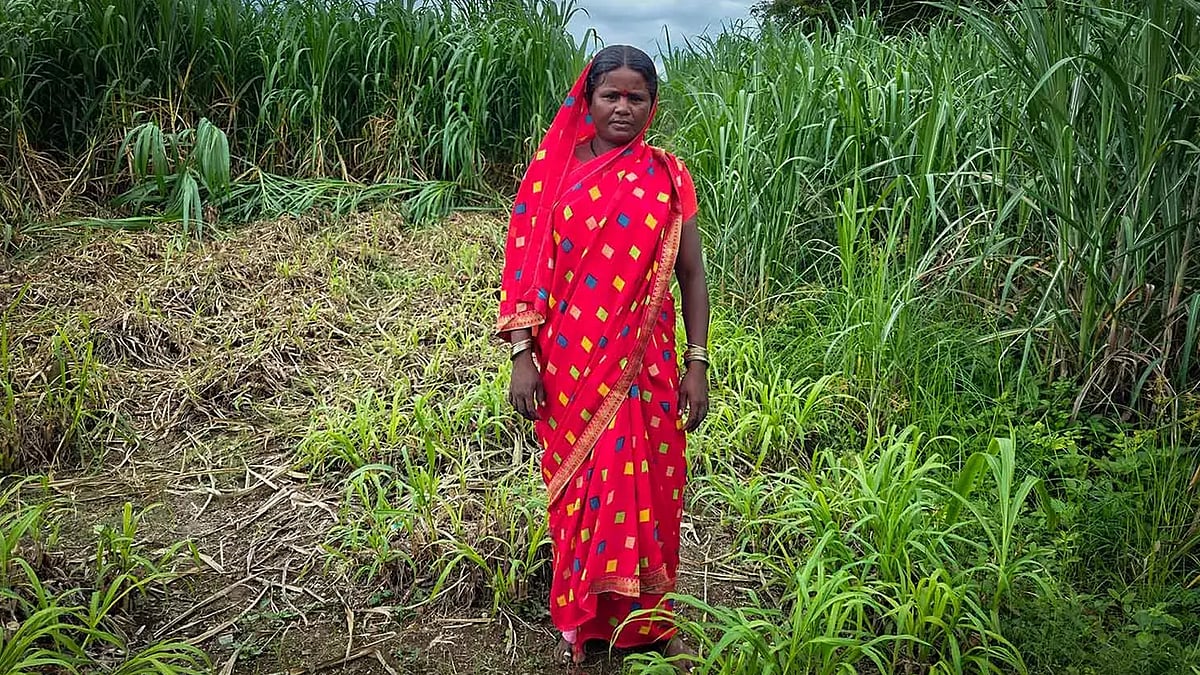 Savitra Thadke from Chopdayachiwadi village in Marathwada's Beed. 