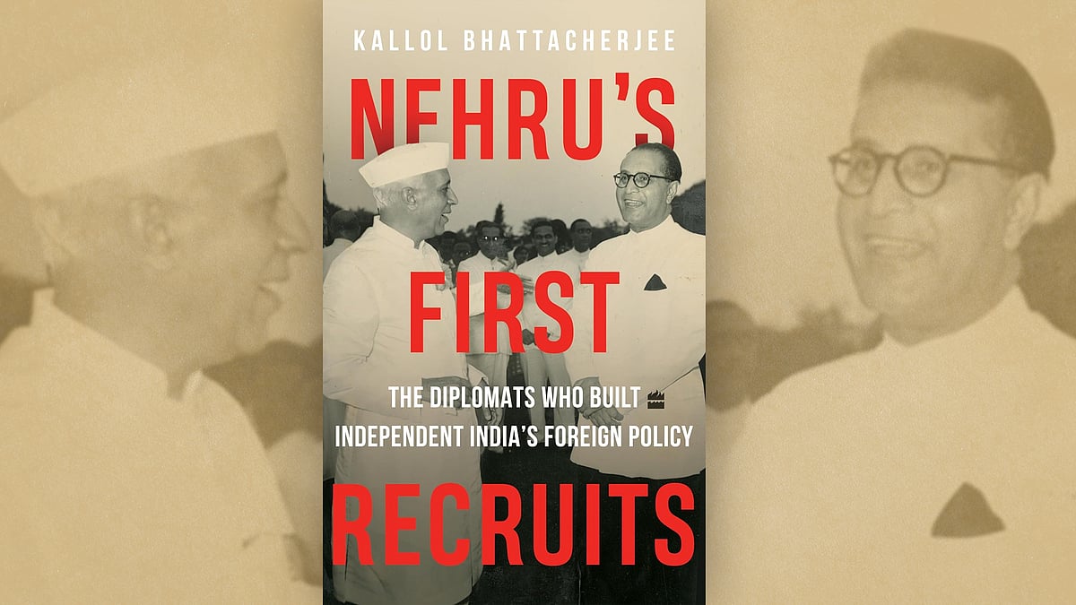 The cover of the book Nehru’s First Recruits by Kallol Bhattacherjee.