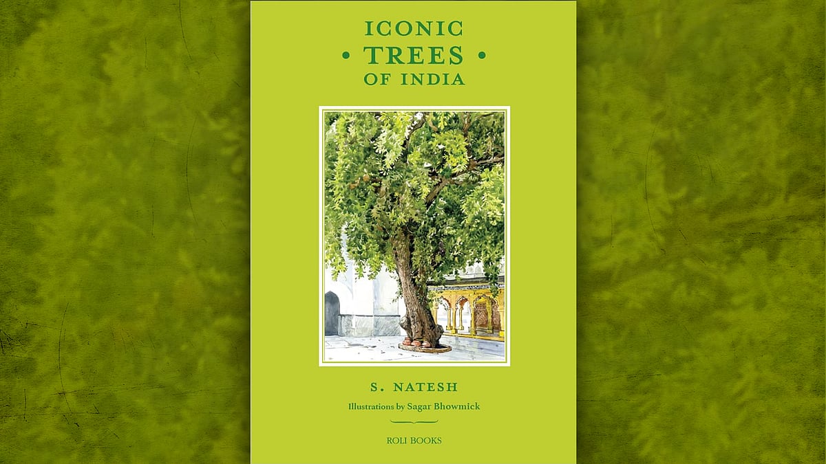 The cover of Iconic Trees of India by S Natesh.