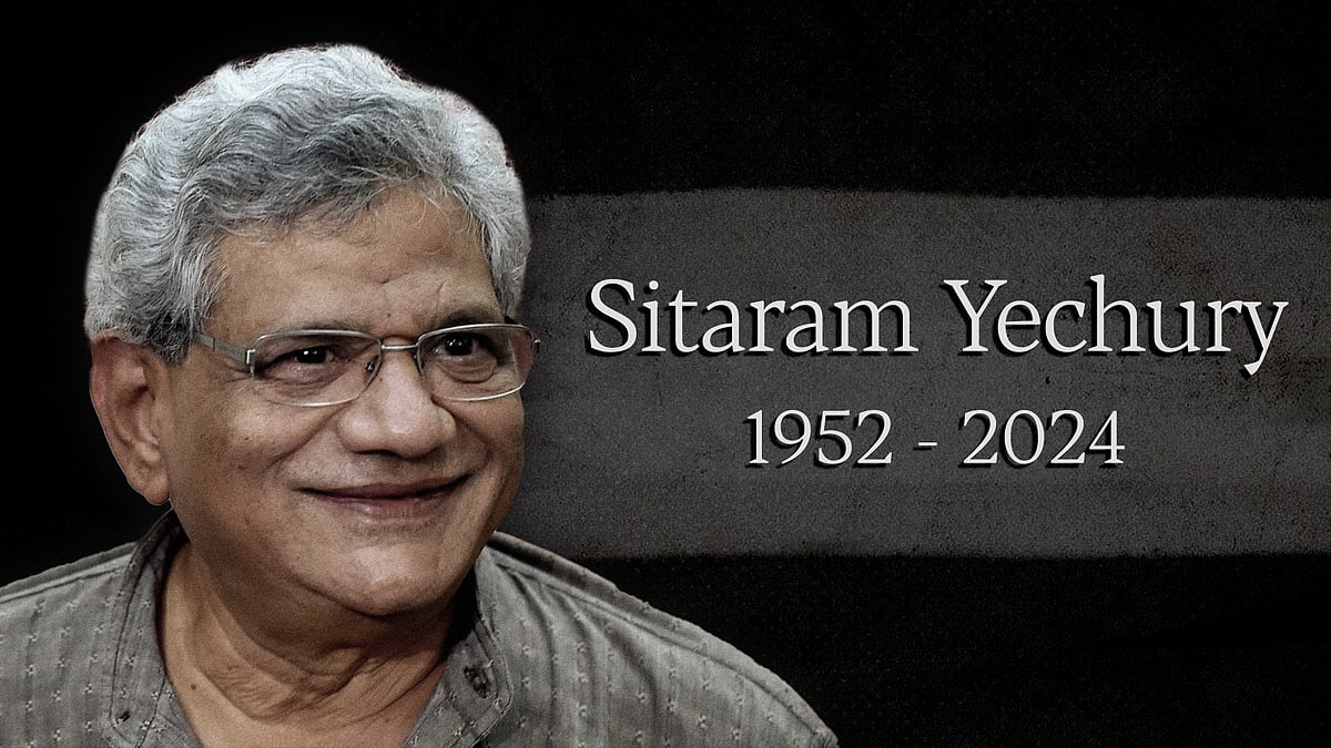Sitaram Yechury (1952-2024).