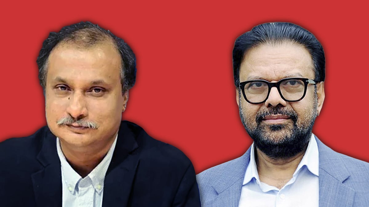 मुजम्मिल बाबू और श्यामल दत्ता.