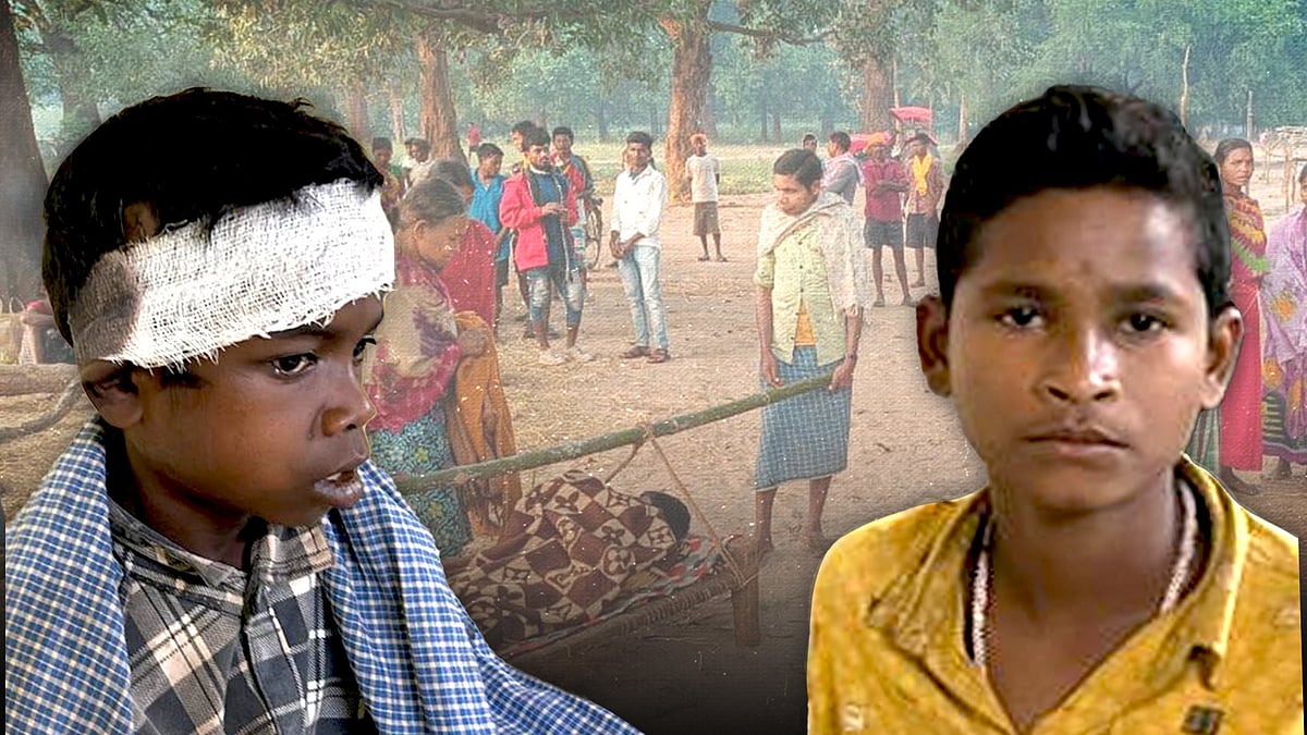 Eight-year-old Sonu Oyam and 14-year-old Chaitram Oyam were shot at by security forces on December 11.