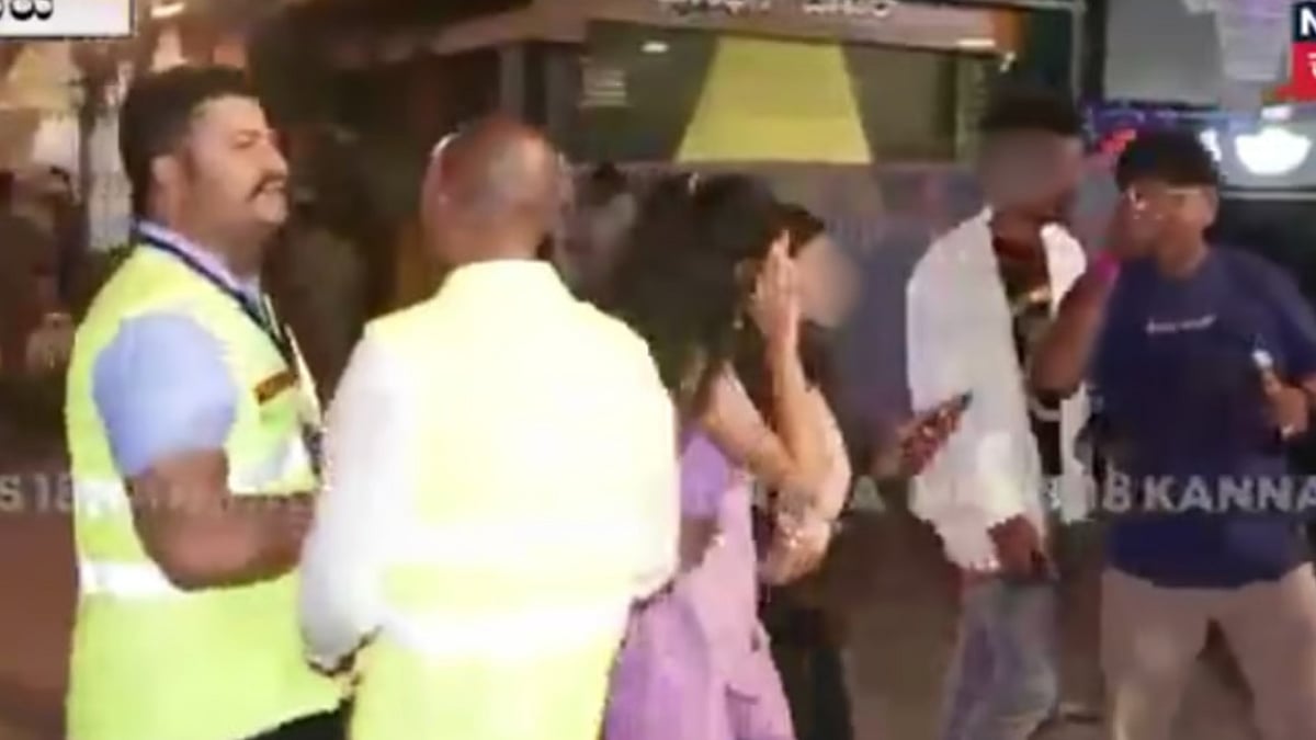 A screengrab from News18 Kannada.