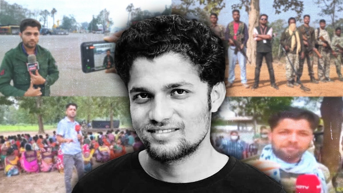 Mukesh Chandrakar was found dead last week.