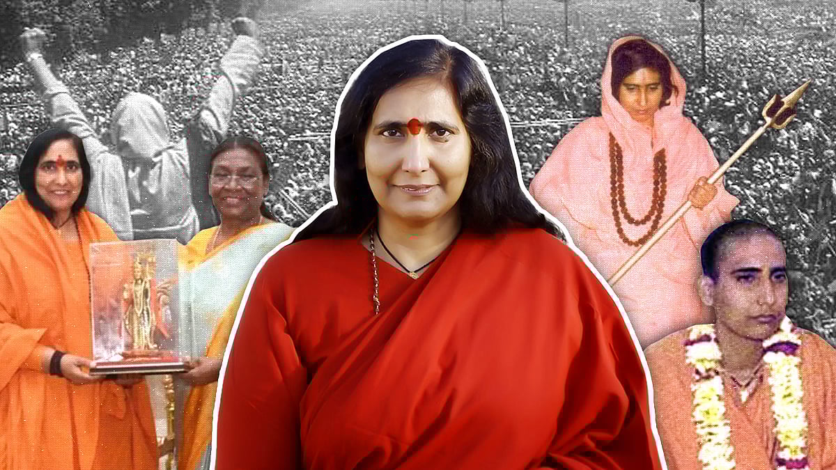 Rithambara was awarded the Padma Bhushan for her work in social empowerment and spiritual wellbeing.