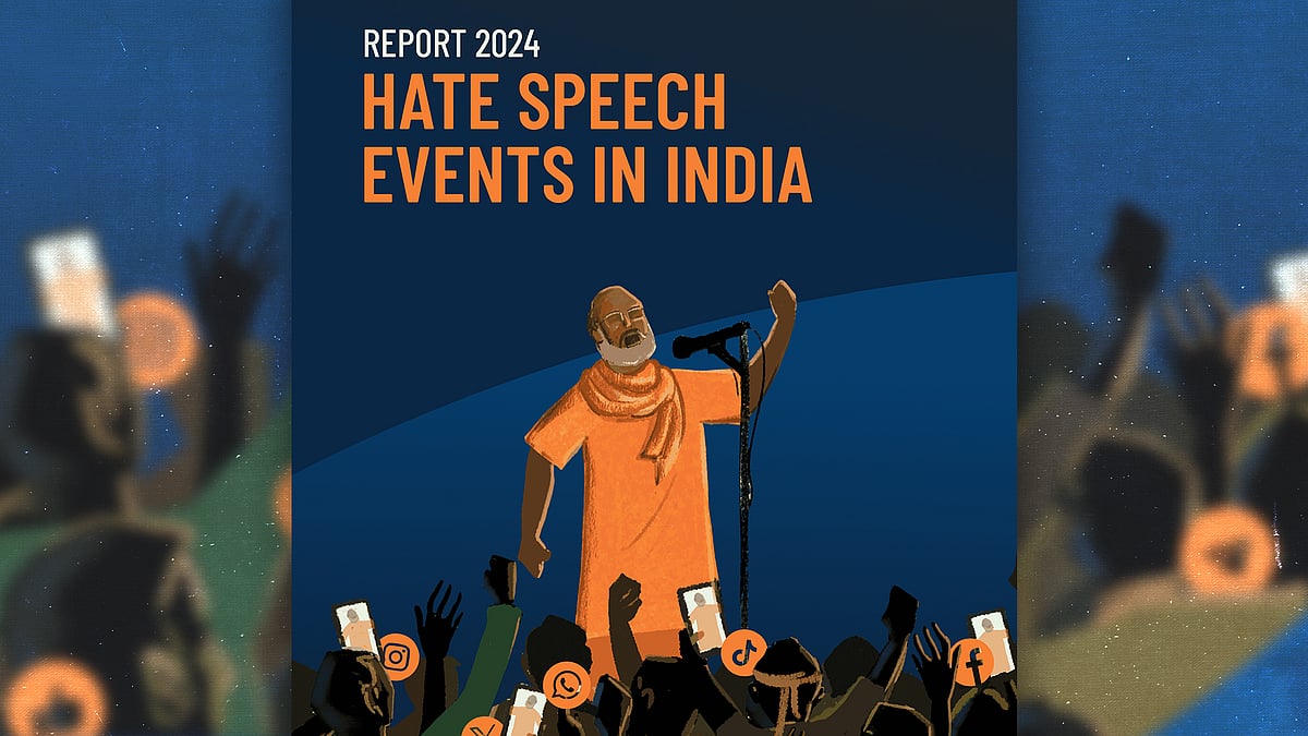 The cover of the India Hate Lab report.