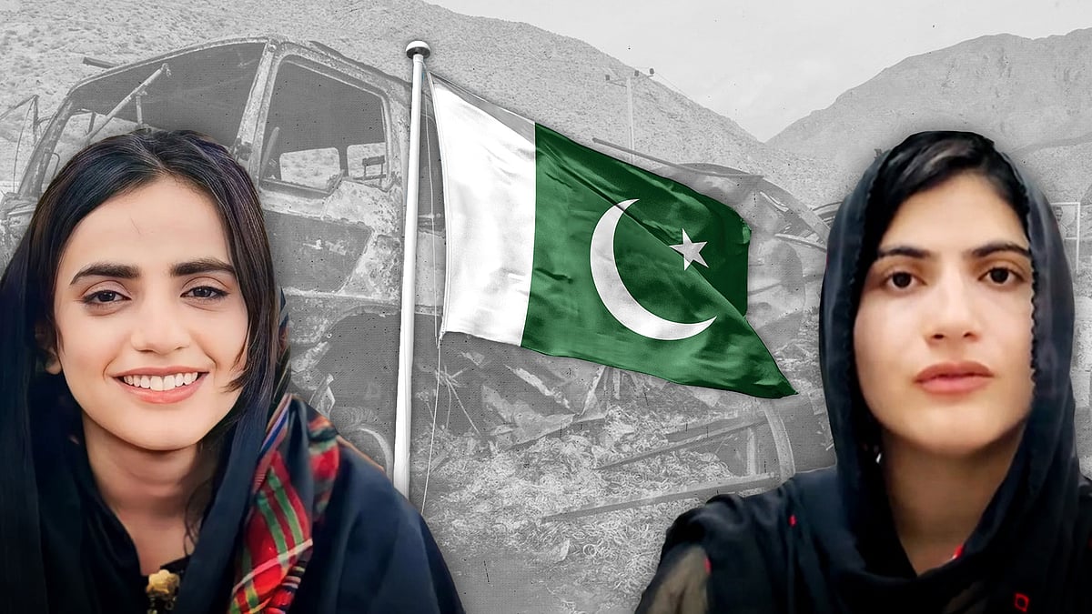 Mahrang Baloch and Sammi Baloch