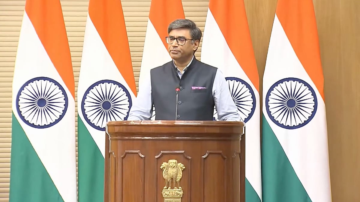 Foreign secretary Vikram Misri. 