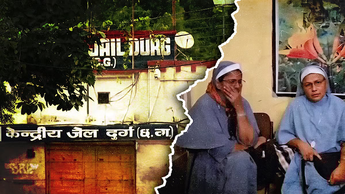The two nuns arrested in Chhattisgarh.