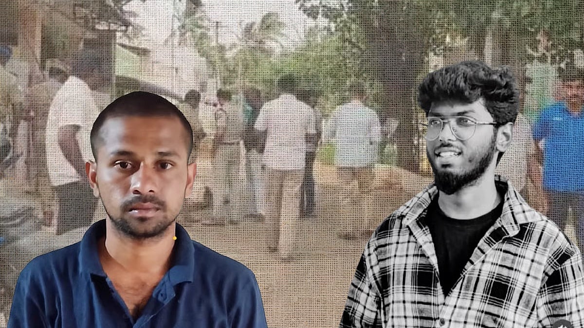 Accused Surjith (left) and Kavin Selvaganesh