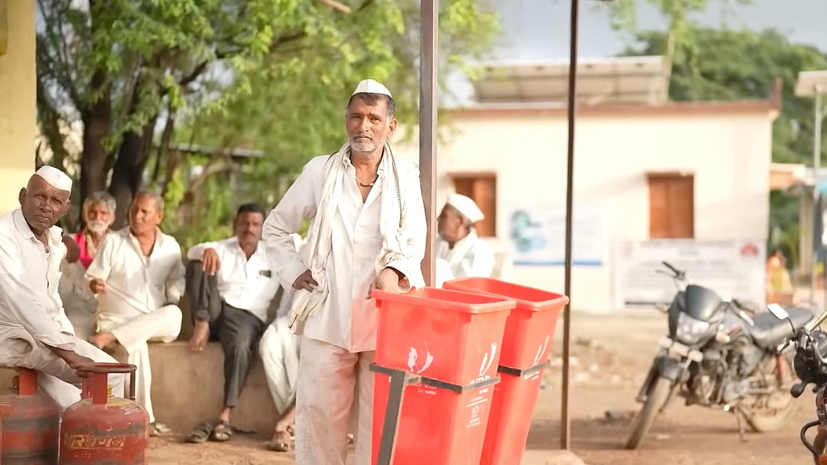 A still from the film by independent journalist Paranjoy Guha Thakurta