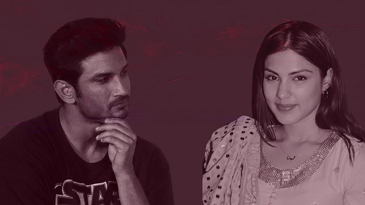 Sushant and Rhea.