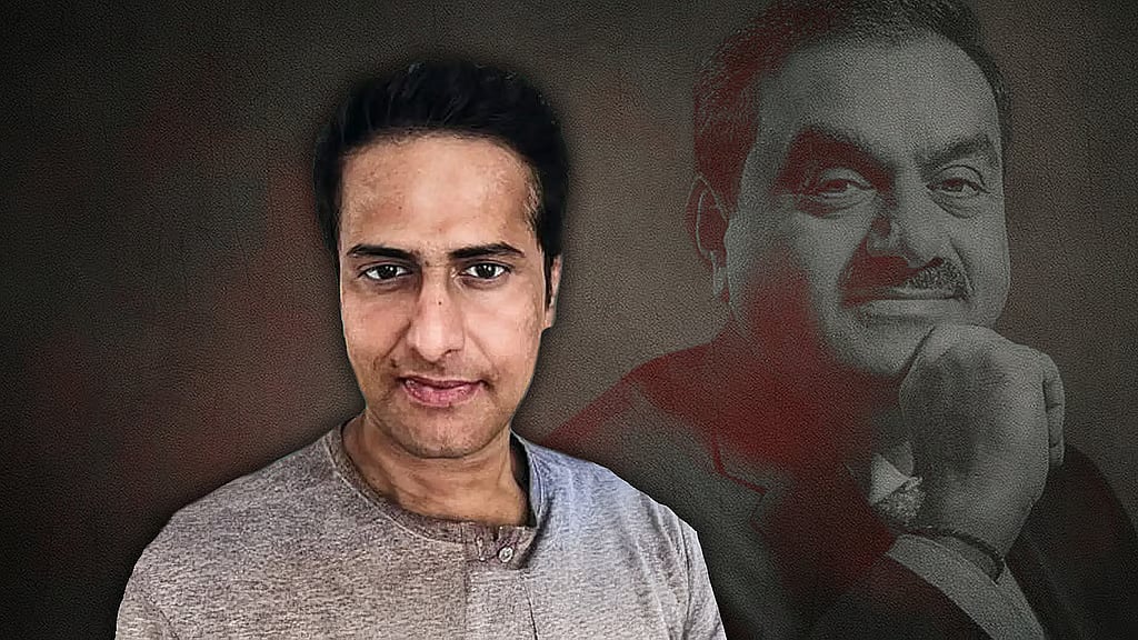 What did Ravi Nair tweet about Adani to land a prison sentence and a fine?