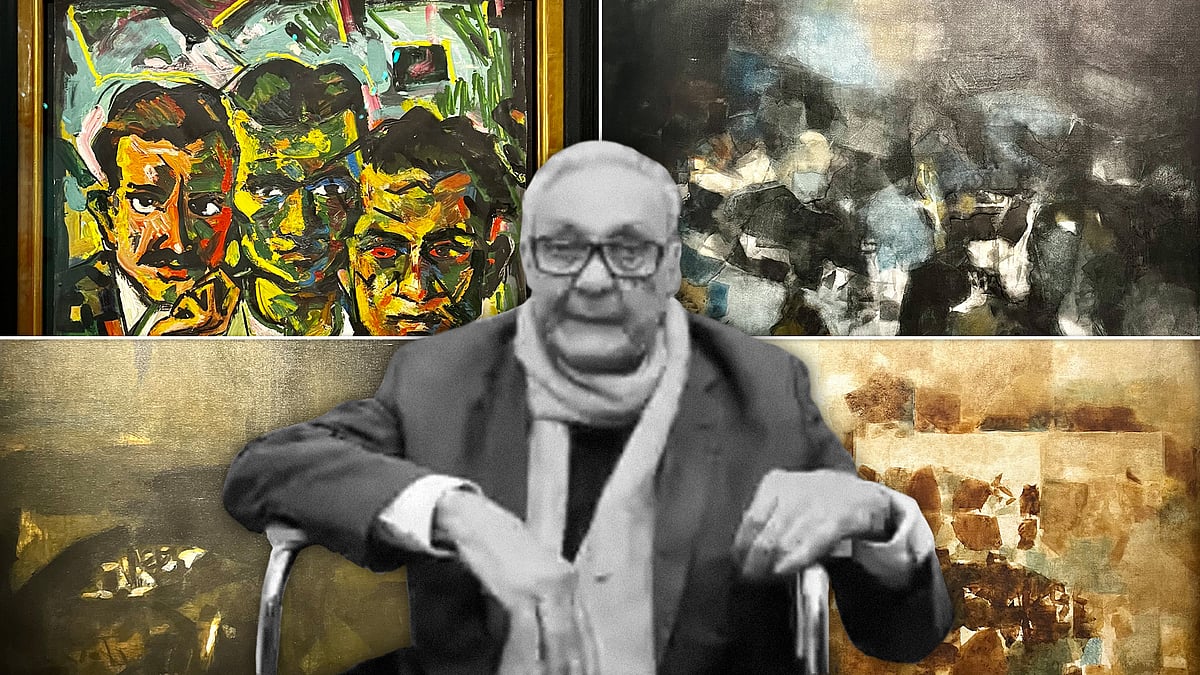 The iconic Indian modernist Sayed Haider Raza in Paris