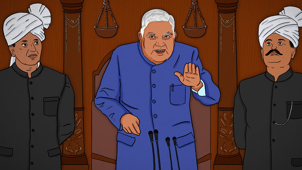Anti-RSS leader to Hindutva mentor to Rajya Sabha referee: Jagdeep ...