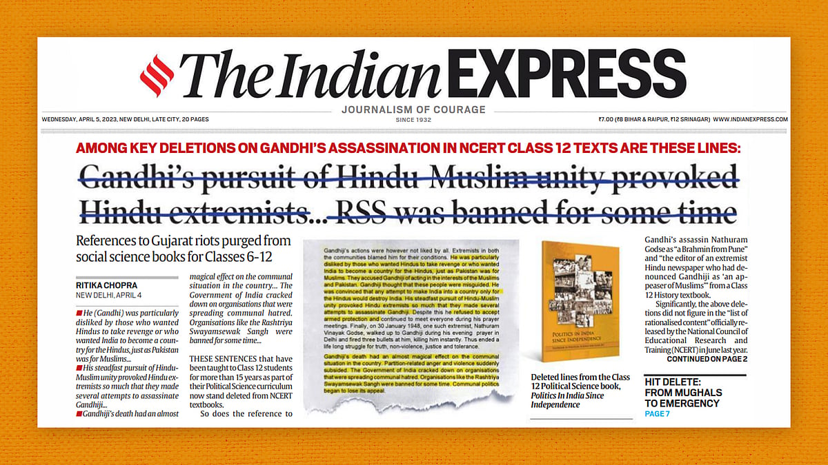 Edit-E-Azam: Editorial cartoons take on NCERT’s ‘revisions’ to textbooks