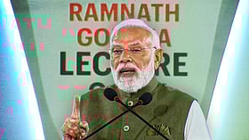 ‘Emotional mode, not election mode’: Modi on Bihar win at Ramnath Goenka lecture