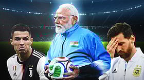 ‘Bend it like Modi!’ Forget Messi and Ronaldo. We have a ‘Made in India’ GOAT