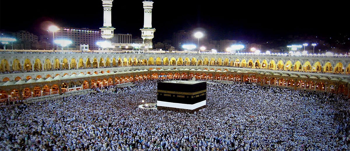 En route to Mecca