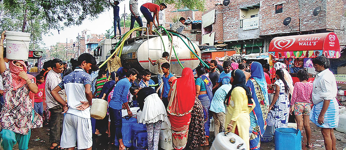 #DelhiWaterCrisis: ‘The tankers are here’