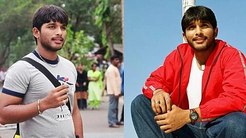 Allu Arjun from Arya Movie 