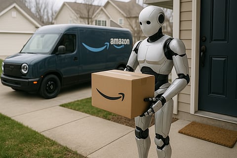 amazon to test humanoid robot for delivery 