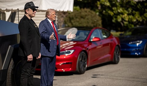 Donald Trump and Elon Musk
