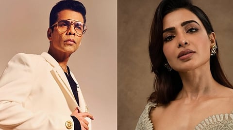 samantha ruth prabhu and karan johar