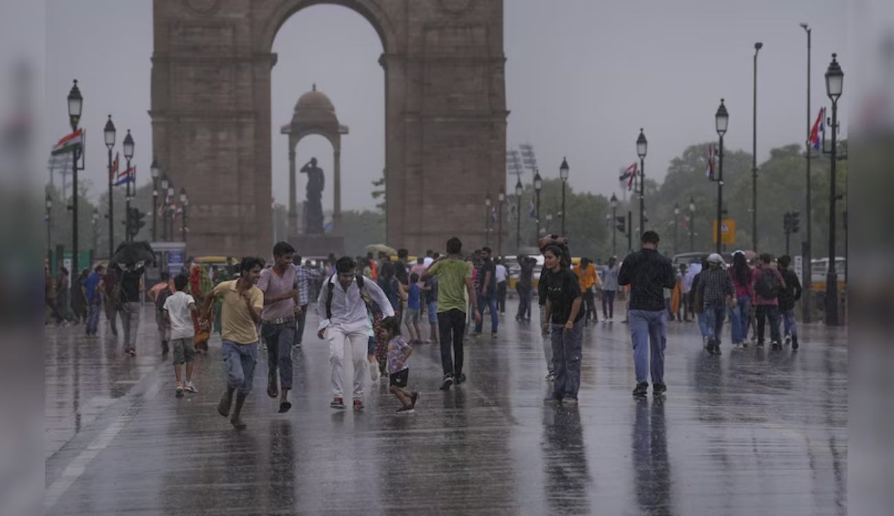 Delhi rain