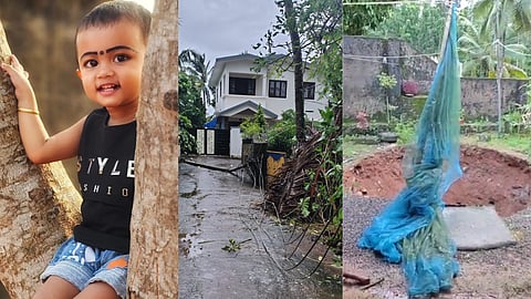 A two and a half year old girl died tragically after falling into a river three people died in the state due to rains