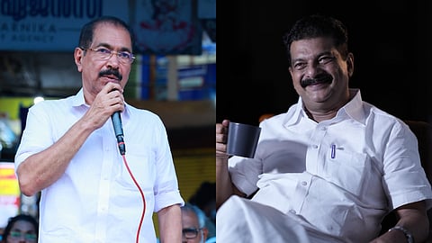 Sunny Joseph and P.V. Anvar