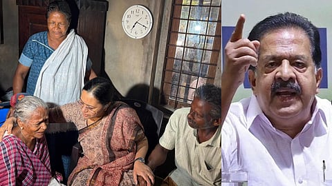 ആരോഗ്യമന്ത്രിയുടെ അനാസ്ഥ മൂലം താഴെ വീണാണ് ബിന്ദു മരിച്ചതെന്ന് രമേശ് ചെന്നിത്തല