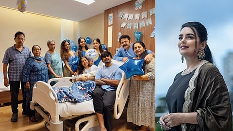 യൂട്യൂബിൽ തരംഗമായി ദിയ കൃഷ്‌ണയുടെ പ്രസവ വീഡിയോ