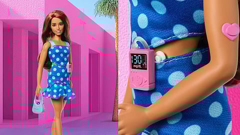 type 1 diabetic barbie