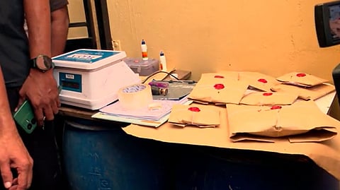 പൊലീസും ഡാൻസാഫും പിടിച്ചെടുത്ത എംഡിഎംഎ