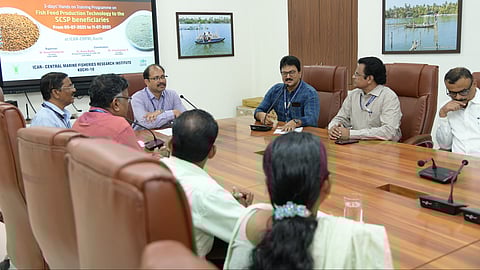 പരിപാടി ഡയറക്ടർ ഡോ ​ഗ്രിൻസൺ ജോർജ് ഉദ്ഘാടനം ചെയ്യുന്നു