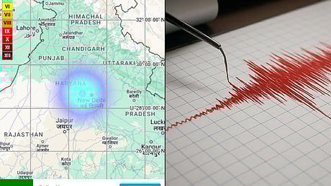 ഭൂചലനത്തിൽ റിക്ടർ സ്കെയിലിൽ 3.7 തീവ്രത രേഖപ്പെടുത്തി