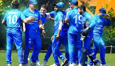 2026 ടി20 ക്രിക്കറ്റ് ലോകകപ്പിലേക്ക് യോഗ്യത നേടിയ ഇറ്റലി ടീം