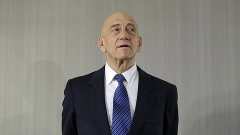 മുന്‍ ഇസ്രയേല്‍ പ്രധാനമന്ത്രി എഹുദ് ഓള്‍മെർട്ട്