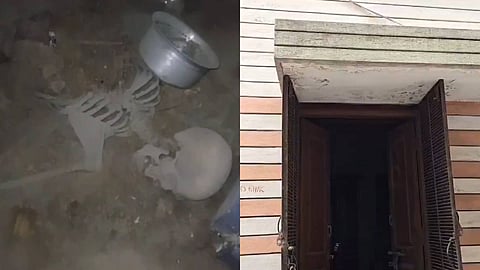 Hyderabad skelton, Hyderabad, Dead Body, Abandon House, ഹൈദരാബാദ് സ്കെൽട്ടൺ, ഹൈദരാബാദ്, മൃതദേഹം, ഉപേക്ഷിക്കപ്പെട്ട വീട്