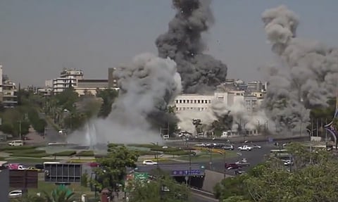 ഡമാസ്കസില്‍ ഇസ്രയേല്‍ വ്യോമാക്രമണം