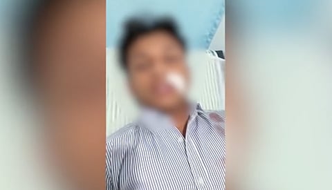 മർദനമേറ്റ മുഹമ്മദ് ലബീബ്
