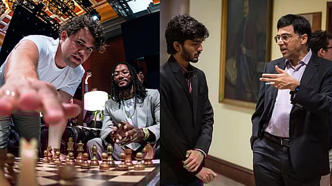 Magnus carlsen vs Indian Chess Players