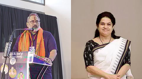 രാജീവ് ചന്ദ്രശേഖർ, പത്മജ വേണുഗോപാല്‍