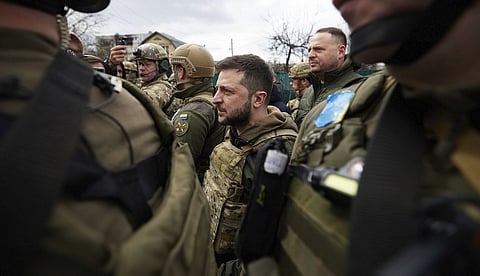 യുക്രെയ്ൻ പ്രസിഡന്‍റ് വൊളോഡിമർ സെലൻസ്കി