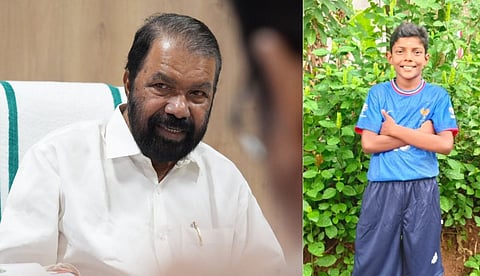 വി. ശിവൻകുട്ടി, മരിച്ച മിഥുൻ