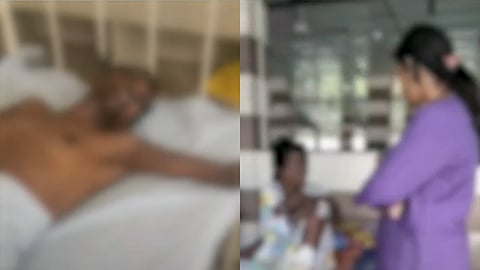 മെഡിക്കല്‍ കോളേജില്‍ ഉപേക്ഷിക്കപ്പെട്ട നിലയില്‍ കഴിയുന്നവർ